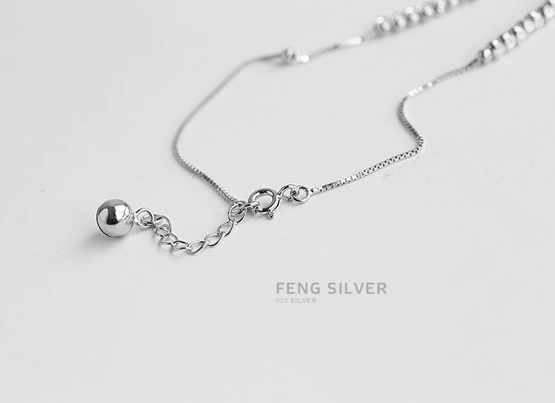 Bracelet de cheville Femme en Argenterie - Ref 3101723 Image 16