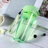 Летняя японская портативная пластиковая ударопрочная герметическая спортивная бутылка для спортзала подходит для мужчин и женщин, в корейском стиле