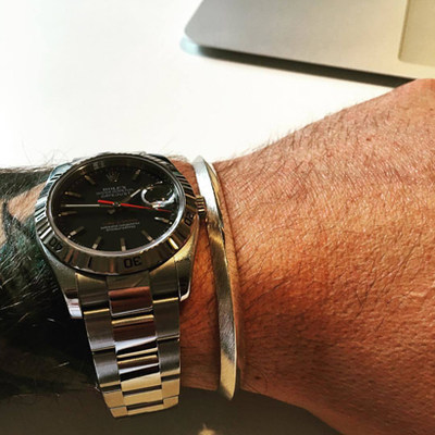 Nordic Swedish minimalist original tide triangle bracelet diamond-shaped couple opening bracelet