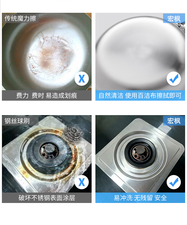 Loại bỏ vảy đen ở đáy nồi, mỡ mạnh đến cũ, sạch, sẹo đen bị cháy, thép không gỉ sạch, sắt tập trung, tạo tác - Trang chủ viên vệ sinh máy giặt