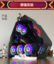 Play Jiabo powder T9ATX desktop computer water-cooled chassis T9MINI double-sided glass side-permeable game box