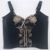 [Spot] Antinian love Paris body manager chính hãng đồ lót corset đen ba mảnh - Corset hai mảnh đồ lót đẹp Corset hai mảnh