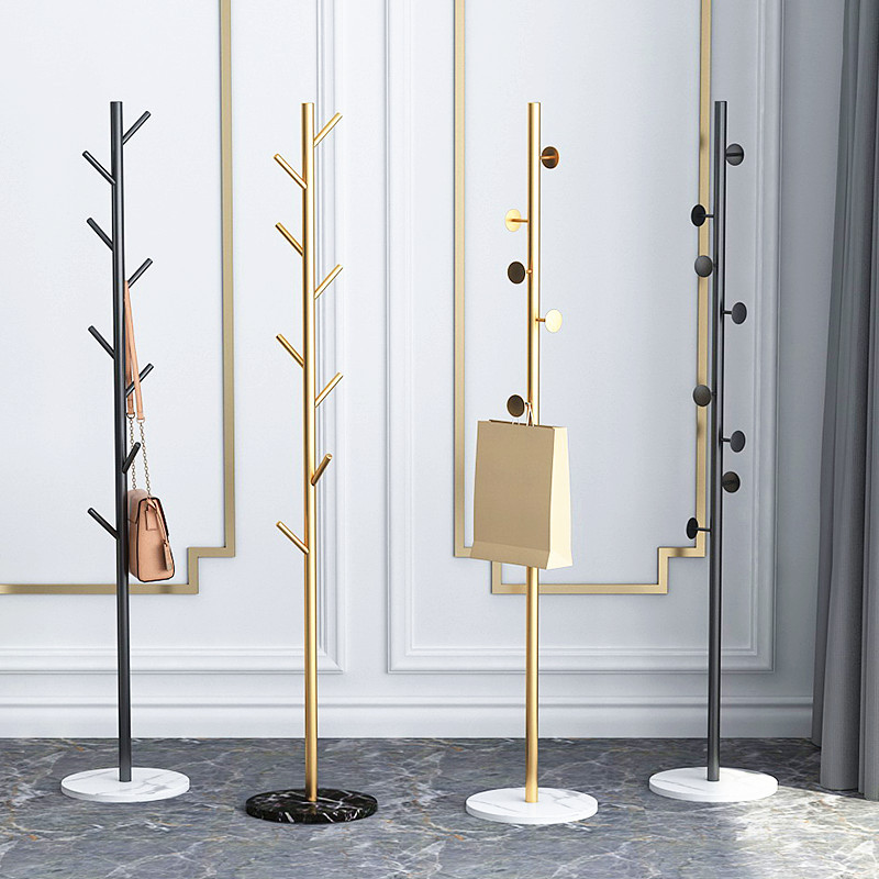 Coat rack hanger living room hanger entrance door landing home bedroom creative Nordic hanging clothes rack