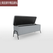 Storage bed tailstool light lavish Nordic minimalist living-room sofa stool Stool Footstool Clothing cloakroom Stool Bird gig