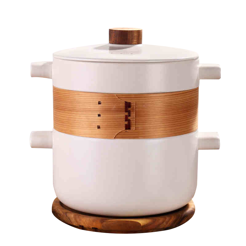 Song of sakura, folding pan, Japanese steam high temperature resistant flame soup stew ceramic sand pot set 5 mail bag