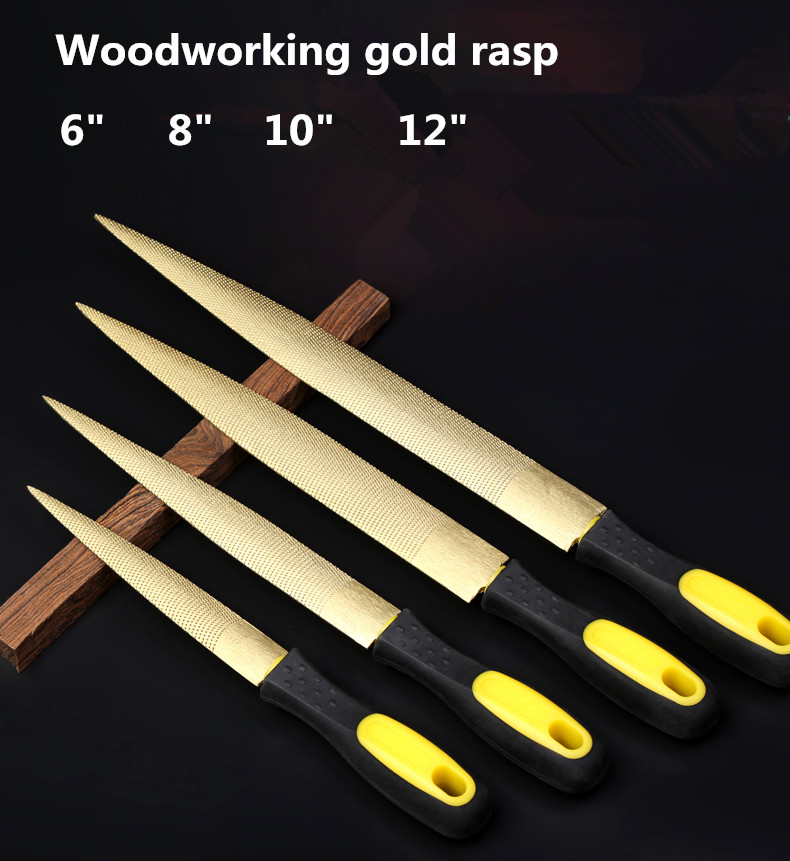 Gold wood filing fine tooth tip wood filing knife Wood filing knife hardwood file engraving hair bruised red wood filing knife