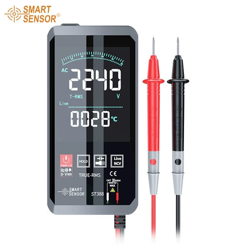 希玛 ST388 Smart MultiMeter Digital High -Presision Automatic Electric -Specific -Cross -Current напряжение Большой экран