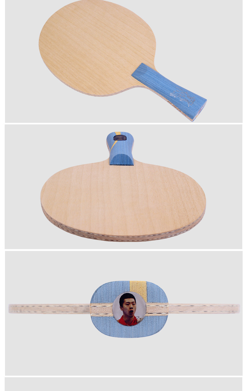 DHS Hurricane 301 H301-L Lama Da Ping Pong Paddle 5W 2AC Ping - Foto 4