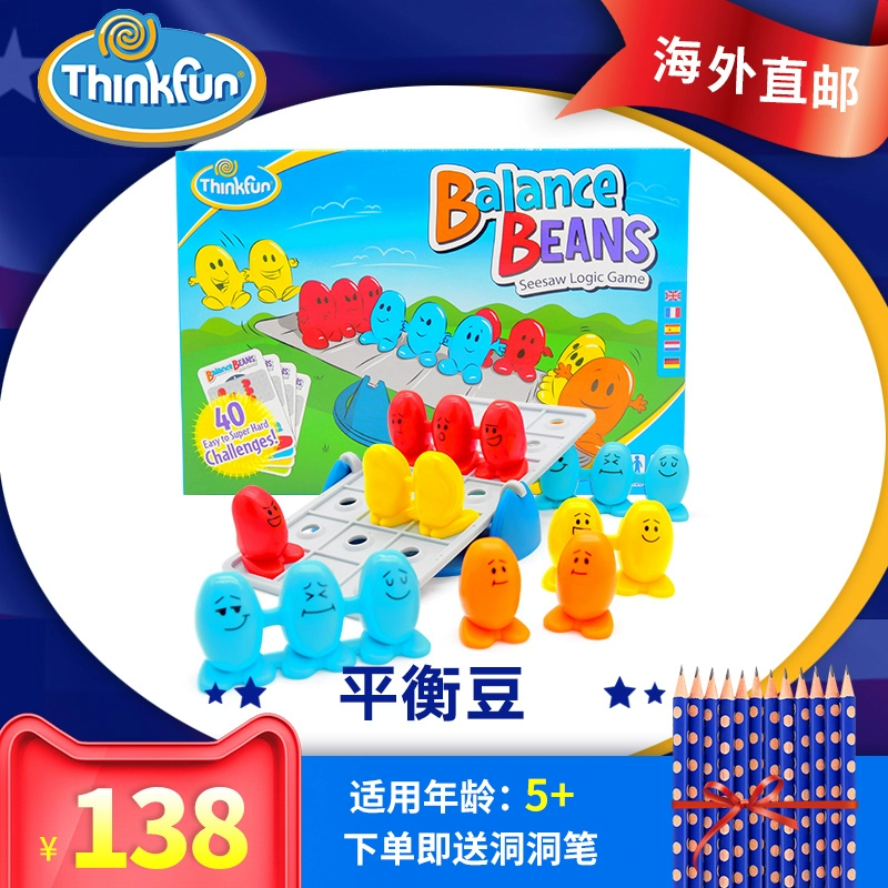 ThinkFun Mỹ trêu chọc bạn chơi cân bằng đậu trẻ em đồ chơi giáo dục phản ứng tập thể dục tư duy phản ứng - Trò chơi cờ vua / máy tính để bàn cho trẻ em