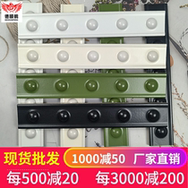 French bathroom dot waistline strip retro tile kitchen corner belt wall tile closing strip decorative strip