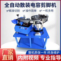 Fully Automatic Bulk Capacitive Foot Scissor LED Light Cutting Foot Machine Single-Side Component Vibrating Disc Bending Forming Machine