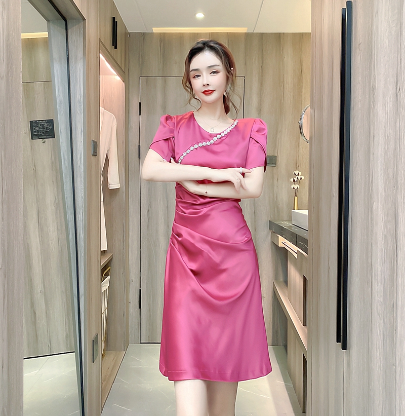 C8787 1880K VÁY ĐẦM LIỀN THÂN NỮ JIARELA TAY PHỒNG MÙA HÈ PHONG CÁCH HÀN QUỐC TRÔNG TRẺ HƠN TUỔI THỜI TRANG NỮ G05 SẢN PHẨM MỚI