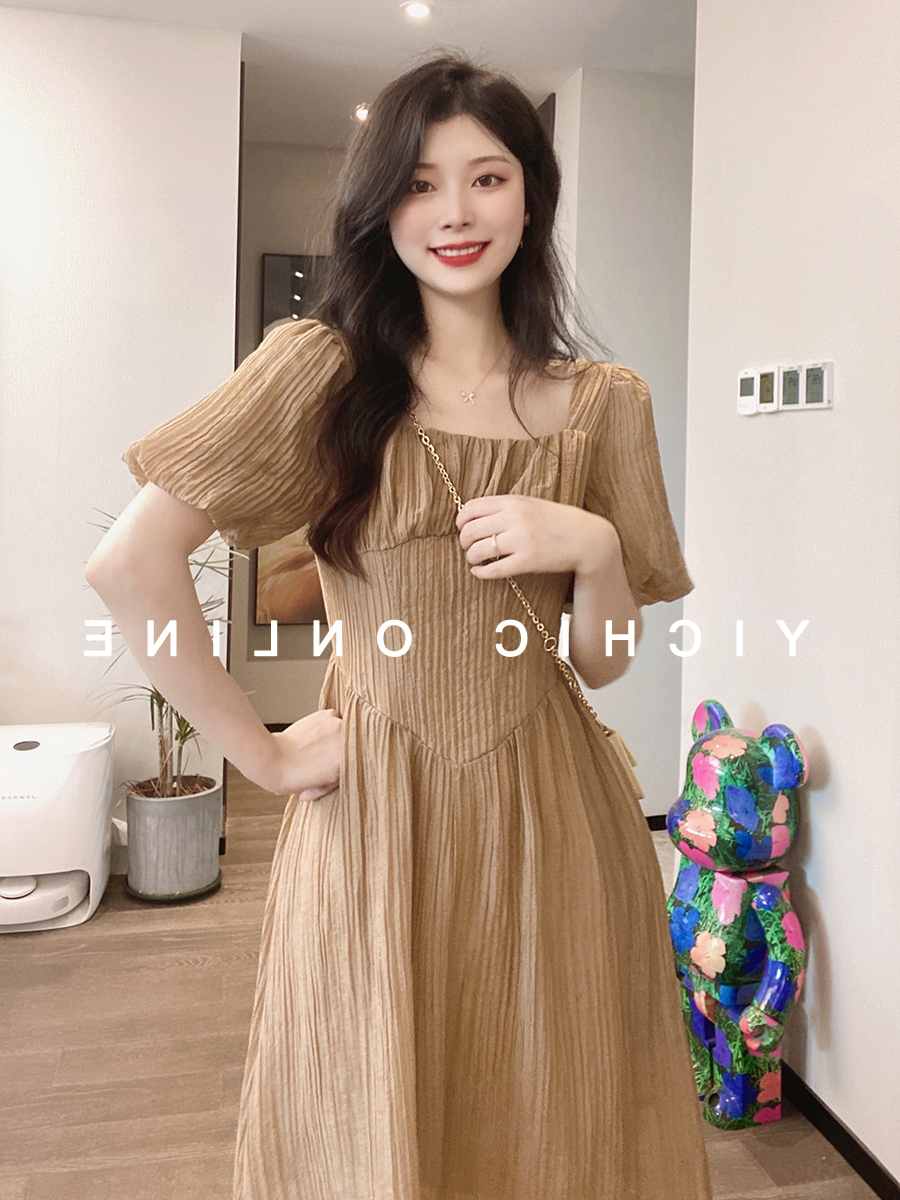 C8889 2100K VÁY ĐẦM LIỀN THÂN NỮ JIARELA TAY PHỒNG MÙA HÈ THỜI TRANG NỮ G05 SẢN PHẨM MỚI
