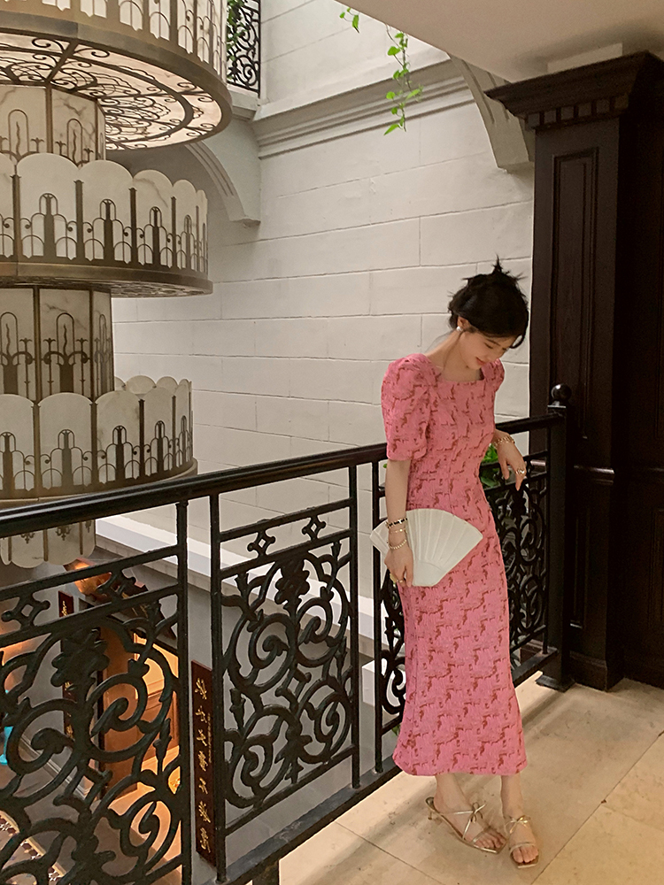 C8813 2290K VÁY ĐẦM LIỀN THÂN NỮ JIARELA DÁNG ÔM BODY GỢI CẢM SEXY TAY PHỒNG MÙA HÈ KIỂU ĐUÔI CÁ THỜI TRANG NỮ G05 SẢN PHẨM MỚI