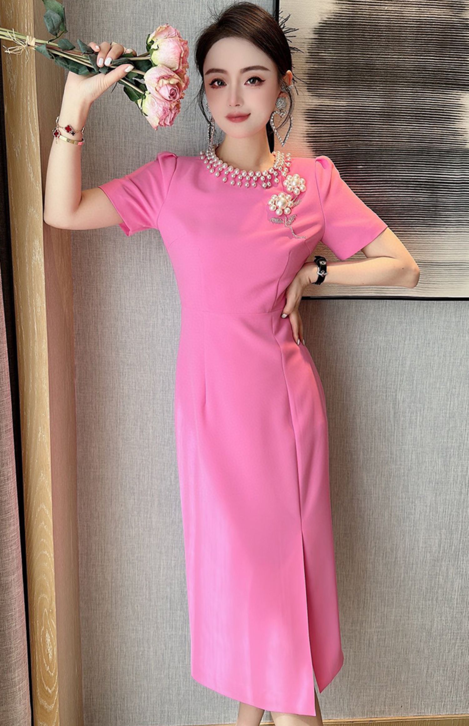 C8730 2070K VÁY ĐẦM LIỀN THÂN DÁNG DÀI NỮ JIARELA DÁNG ÔM BODY GỢI CẢM SEXY MÙA HÈ THỜI TRANG NỮ G05 SẢN PHẨM MỚI