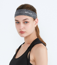 Ice silk sports headband mens and womens summer quick-drying antiperspirant headscarf antiperspirant running antiperspirant basketball antiperspirant headband hair tie
