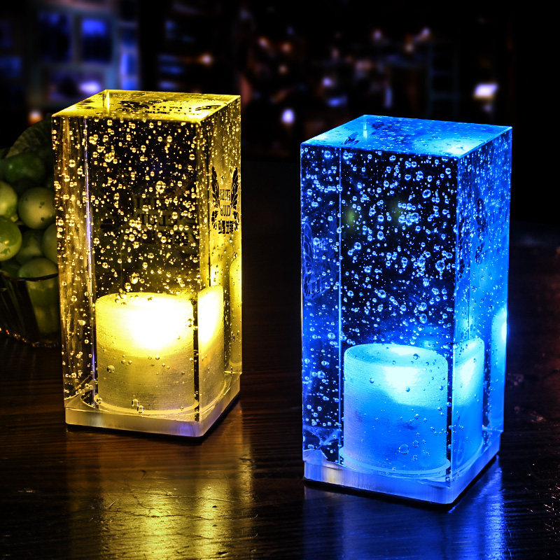 Перезаряжаемая настольная лампа bar clear bar настольная атмосферная лампа для кемпинга на открытом воздухе атмосферная лампа night light хрустальная лампа в стойле настольная лампа