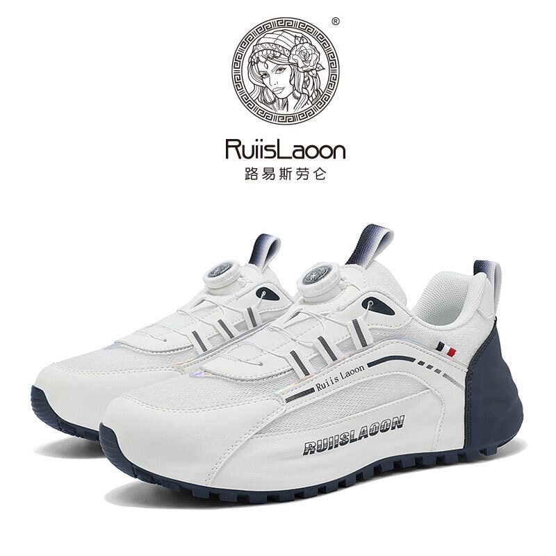 French Louis Lauren Shoes with Rotating Buckle, Breathable Mesh, Soft and Elastic, Non-Slip, Unisex Couple Shoes French Louis Lauren Shoes with Rotating Buckle, Breathable Mesh, Soft and Elastic, Non-Slip, Unisex Couple Shoes