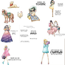 Fashion Girl Cutting dies Knife Die Stamp Cutting Die DIY Embossing Scrapbook Die Greeting Card