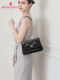 Montagnard women's bag 2025 new fashion rhombus chain shoulder bag cowhide versatile autumn crossbody bag armpit bag