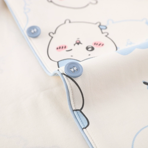 Летняя пижама, хлопковые милые осенние штаны