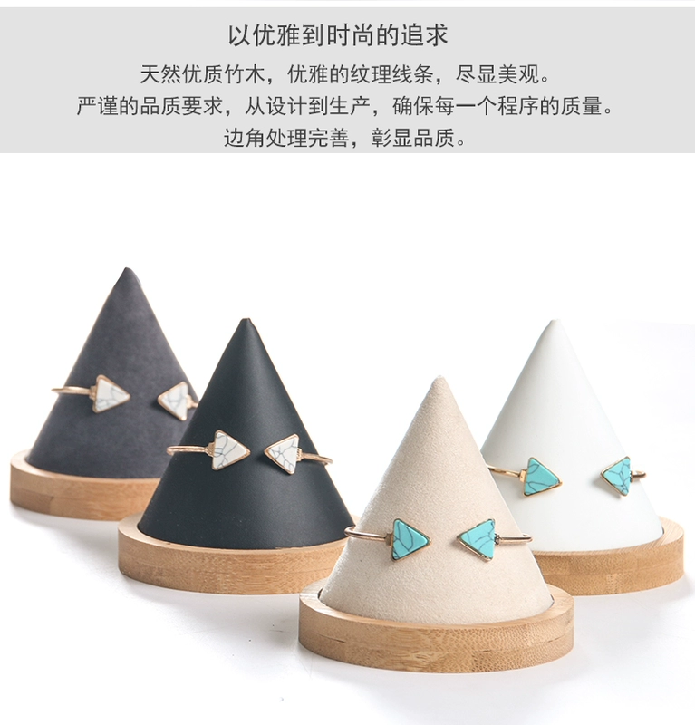 Wanghai tre tự nhiên hình nón vòng đeo tay hiển thị đứng đồng hồ đeo tay vòng đeo tay hỗ trợ trang sức hiển thị đạo cụ - Vòng đeo tay Cuff