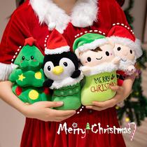 Christmas Sock Old Man Penguin Christmas Decoration Scene Christmas Arrangement Gift Decoration Pendant Gift Prop