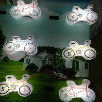 Creative LED bicycle night light plug-in switch cute long Ming socket bedroom feeding children bedside baby Light