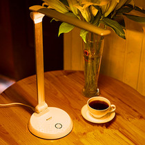 Conscriptions KM-S067LED eye protection learning folding plug-in electric touch white light warm light dimming learning office table lamp