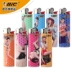 Pháp bic bic túi giấy j3 hình ảnh cô gái dùng một lần nhẹ hơn an toàn chống cháy nổ bánh xe đá lửa nhẹ hơn - Bật lửa hột quẹt bic Bật lửa