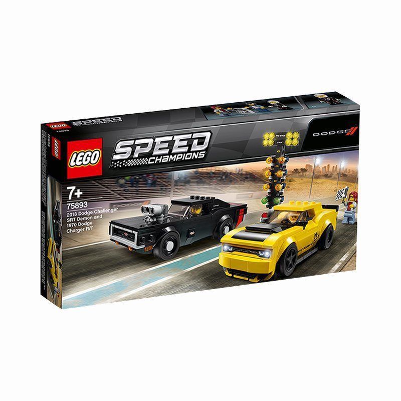 Lego 75893 Dodge Challenger Super Racing Series Authentic Building Block Educational Toy