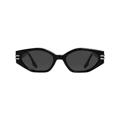 GM #Ghost Black Oval Frame Sunglasses