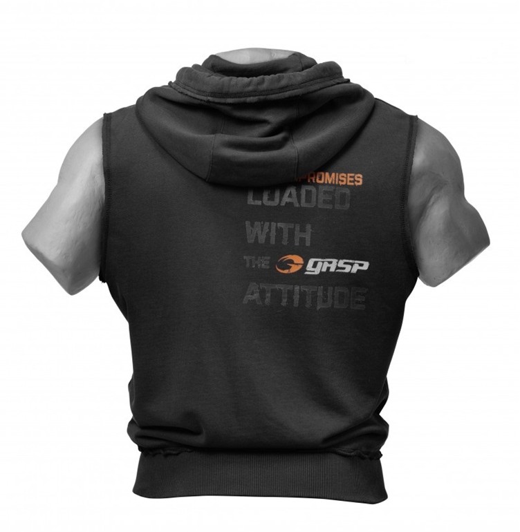 Cơ bắp Chiến Tranh Mùa Hè Trùm Đầu Cardigan Tay Áo Len Vest Cho Thấy Thể Dục Cơ Thể Thể Hình Brothers Xu Hướng áo khoác tập gym