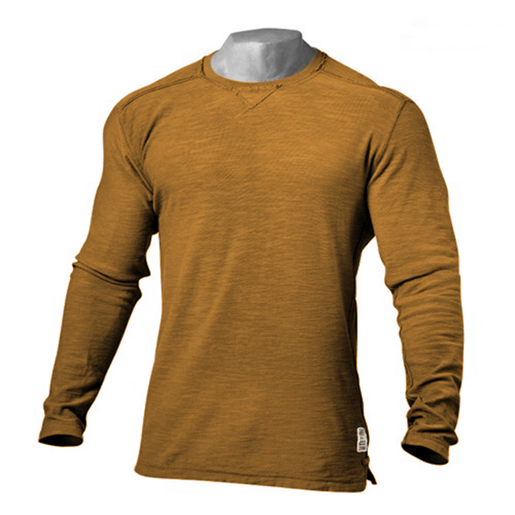 Cơ bắp cuộc chiến tranh mỏng đàn hồi cao breathable nhẹ thể thao anh em thể dục áo thun áo đáy áo hoodie loang màu