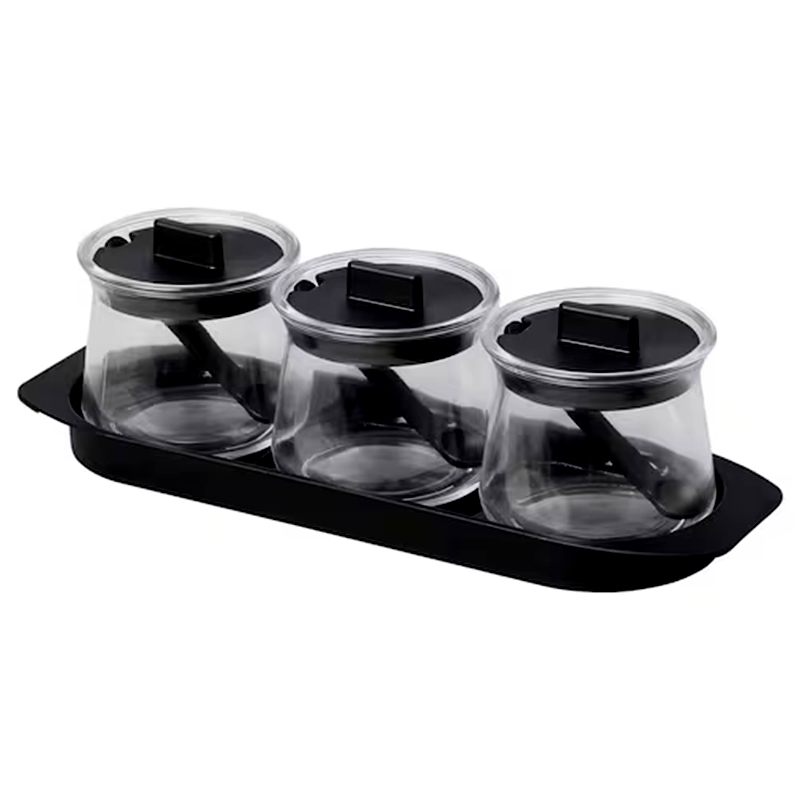 Ikea Sörlövade Glass Seasoning Shaker Pepper Powder Barbecue Msg Salt Jar Kitchen Seasoning Box Set Ikea Sörlövade Glass Seasoning Shaker Pepper Powder Barbecue Msg Salt Jar Kitchen Seasoning Box Set
