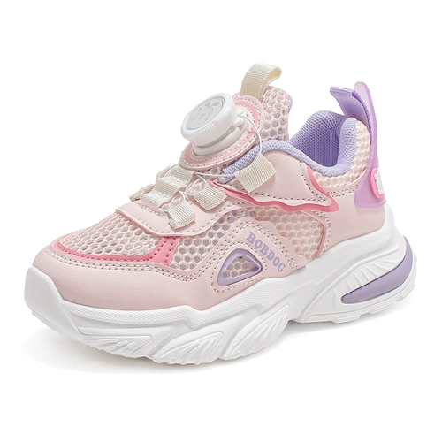 Сетчатая дышащая детская спортивная обувь для девочек