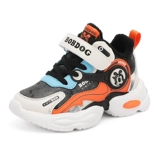 Флисовые зимние туфли для мальчиков, детская спортивная обувь