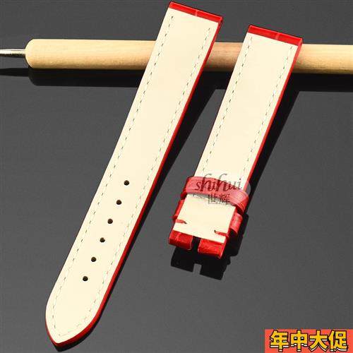 Original Chopard Watch Strap Happy Diamond Genuine Leather Original Crocodile Leather Watch Strap Happysport Chopard Women's