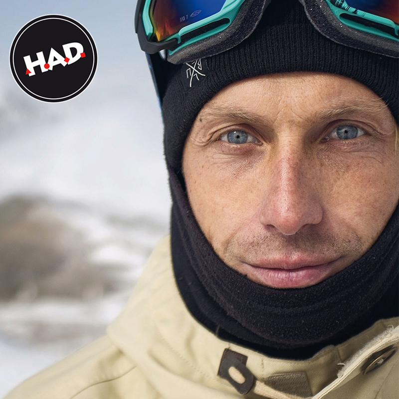 German imports of HAD Grip Suede Sport-collar neck jacket male and female winter warm ski protective face mask headscarf thickened