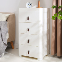 Bedside drawer-style storage cabinet Multi-storey locker in household bathroom Simple small-scale bedside locker