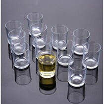 Round restaurant 12 small white wine glasses One glass glass household goods commercial white wine glasses 1 two glasses