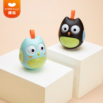 Aole Odorless baby toy Tumbler nodding doll Early education puzzle 6-9-12 months baby 0-1 years old