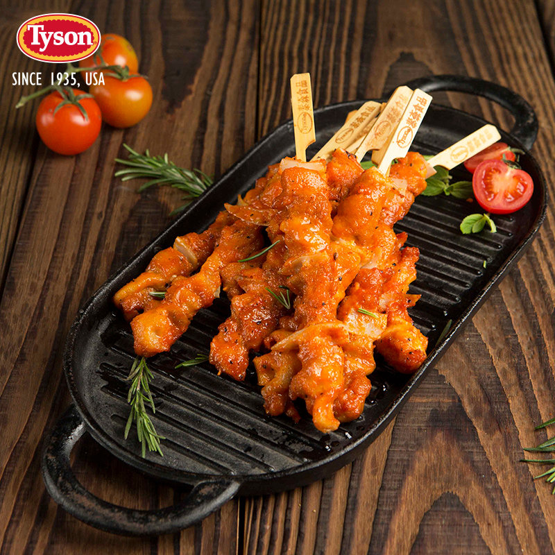 Tyson Tyson Orleans bone meat connected 500g Heating convenient and quick microwave oven chicken frozen