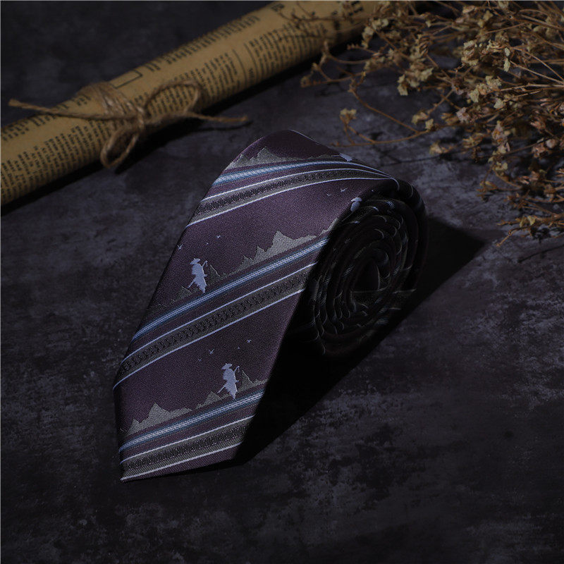 (Plowing) Throw Battlefield Spot Original Purple Students DK Uniforms College Wind JK Uniforms Tie Women