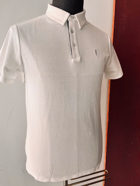 Lincoln POLO shirt breathable ຝ້າຍບໍລິສຸດສີຂາວເສື້ອໂປໂລ unisex Lincoln 4S ຮ້ານຜູ້ຜະລິດມາດຕະຖານເສື້ອໂປໂລ