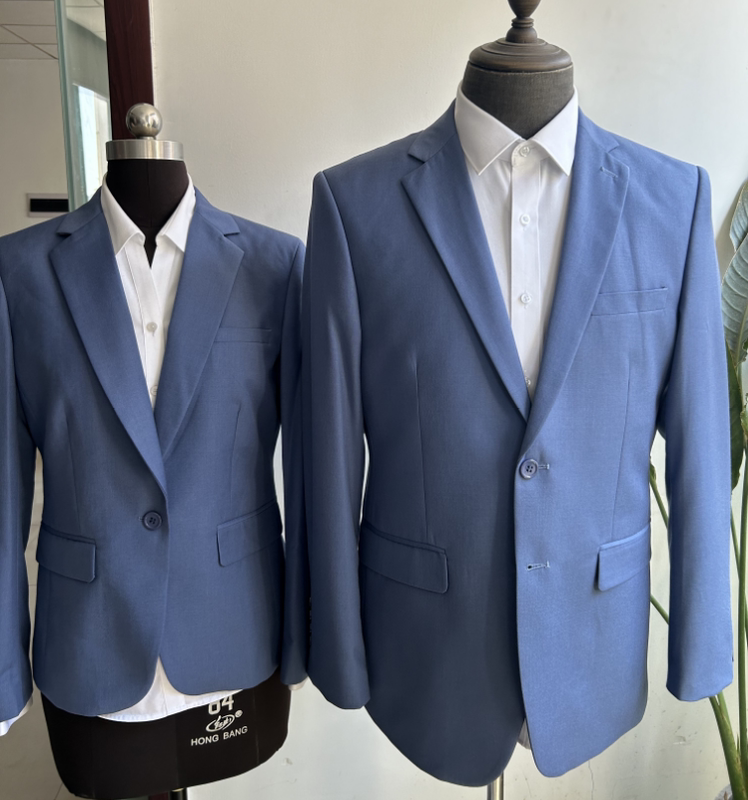 Faw-Volkswagen 2023 Model Men's Suit, Women's Light Blue Suit, Suit Pants, Original Factory Work Uniform for Automotive 4S Stores