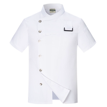 Customized high-end bakery decorator chef work clothes short-sleeved summer womens suit catering kitchen chef uniform long-sleeved