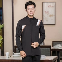 Чернокожие мужские единственные вершины [Три папса длинных рукава]