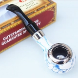 Красный персиковой деревянный дым чистый твердый дерево короткий ручной ремесленник резные цветы дым дым Fume Bag Filtering Sigarette бои за легкий перенос