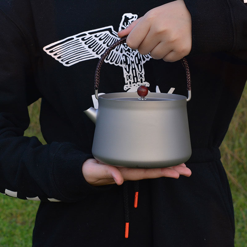 Pure Titanium Kettle Titanium Portable Kung Fu Tea Set